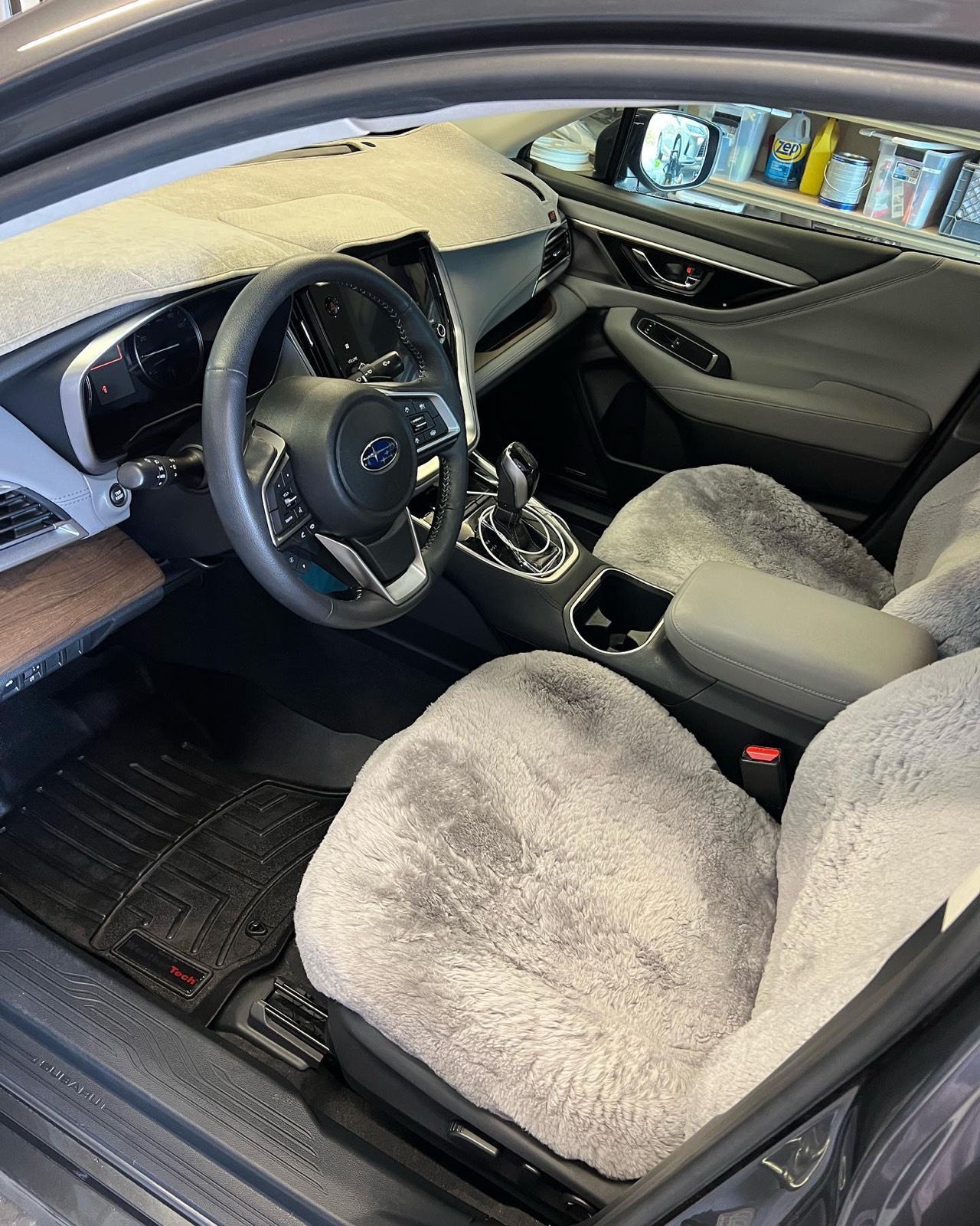Subaru seats cleaned